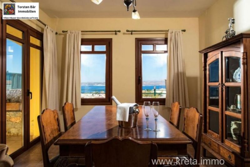 Plaka Nord West Kreta, Souda Bay Plaka - 5 voll ausgestatte Villen mit privatem Pool Haus kaufen